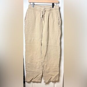Sandy beach linen beach pants
